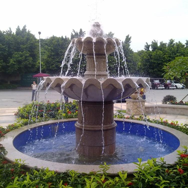 雕塑噴泉